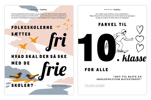 Online artikler fra Magasinet Friskolen 