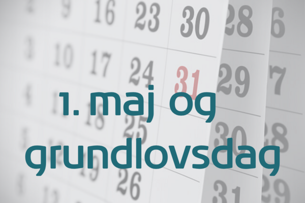 1. maj og grundlovsdag – hvordan er reglerne?