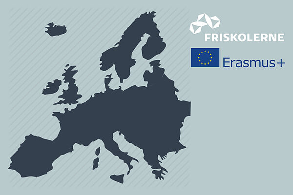 Tag på gratis kurser i Europa via FRISKOLERNEs forventede Erasmus+-akkreditering 