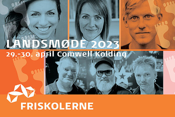 Invitation til FRISKOLERNEs Landsmøde og generalforsamling 2023 