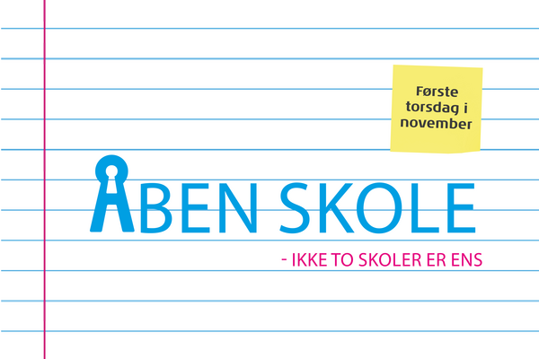 Åben dørene til Åben Skole den første torsdag i november